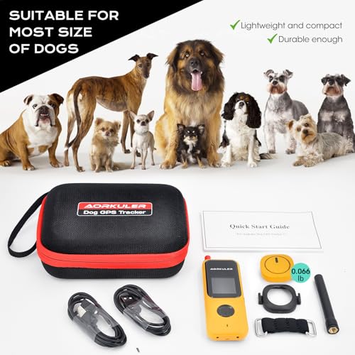 GPS Tracker for Dog Without Cell Service,No Subscription Required