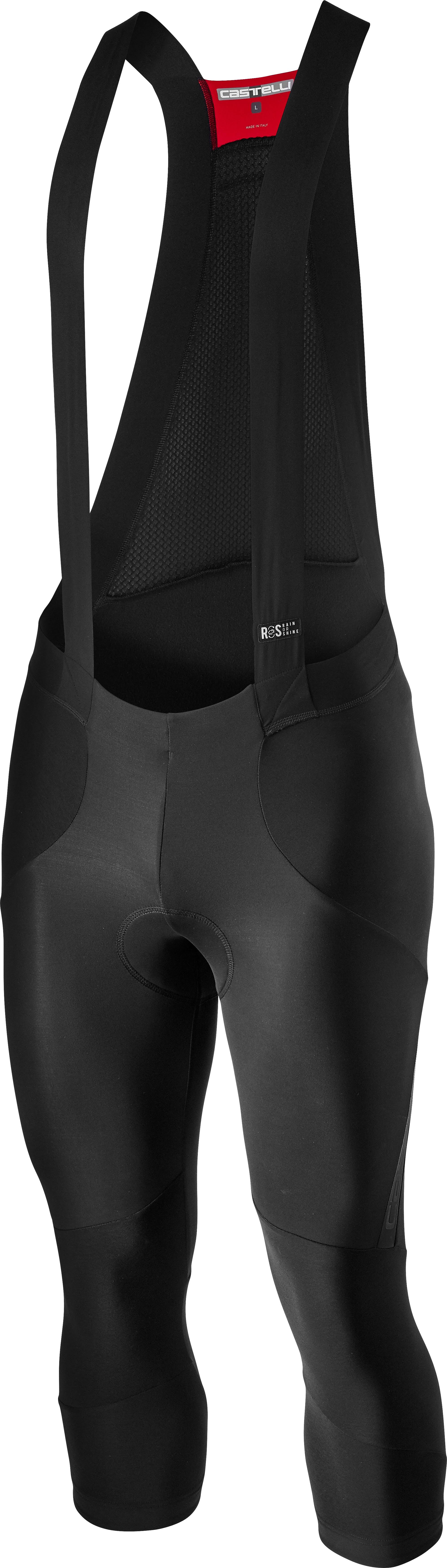 Castelli Sorpasso Ros Bibknicker - Black Reflex - L