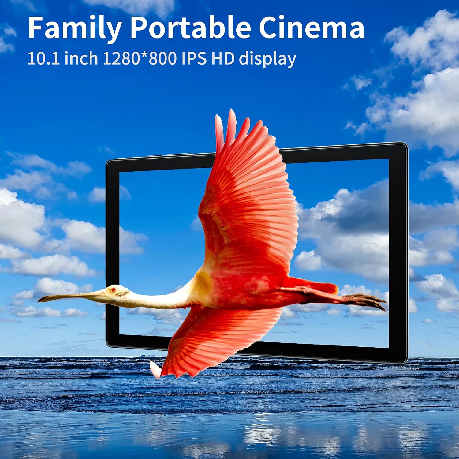 Android Tablet 10 inch, 10 inch Tablet, Android 10.0 OS, 2GB RAM, 32GB ROM, Quad Core Processor, 1280x800 HD IPS Screen, 2MP+8MP Dual Camera