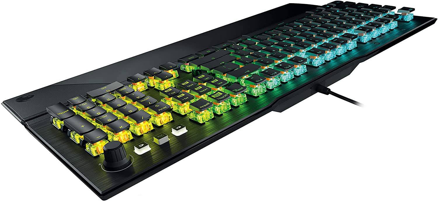 Roccat - Vulcan Pro Optical RGB Gaming Keyboard - Black