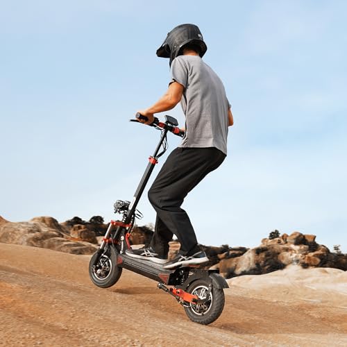 iScooter Electric Scooter, 40/43/50 Miles Long Range & 28/38 MPH Top Speed E Scooter