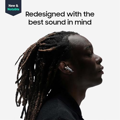 Samsung Galaxy Buds 3 Pro AI True Wireless Bluetooth Earbuds, Noise Cancelling, Sound Optimization, Redesigned Comfort Fit, Silver [US Version