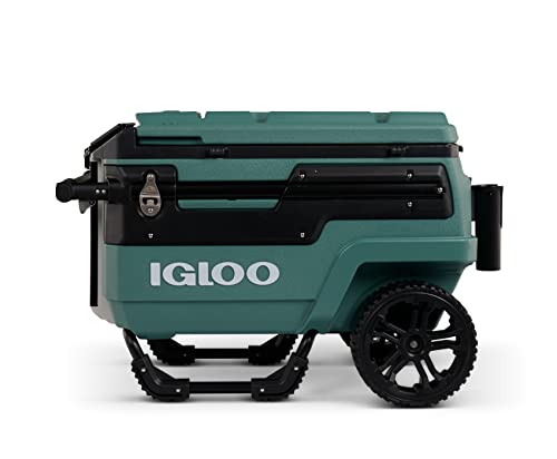 Igloo Trailmate Journey 70Qt Wheeled Cooler, Insulated Hard Shell Ice Chest