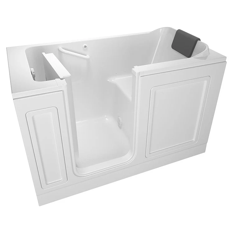 3260 Series 32"W x 60"L Acrylic Walk-In Soaking Bathtub with Left-Hand Drain/Faucet