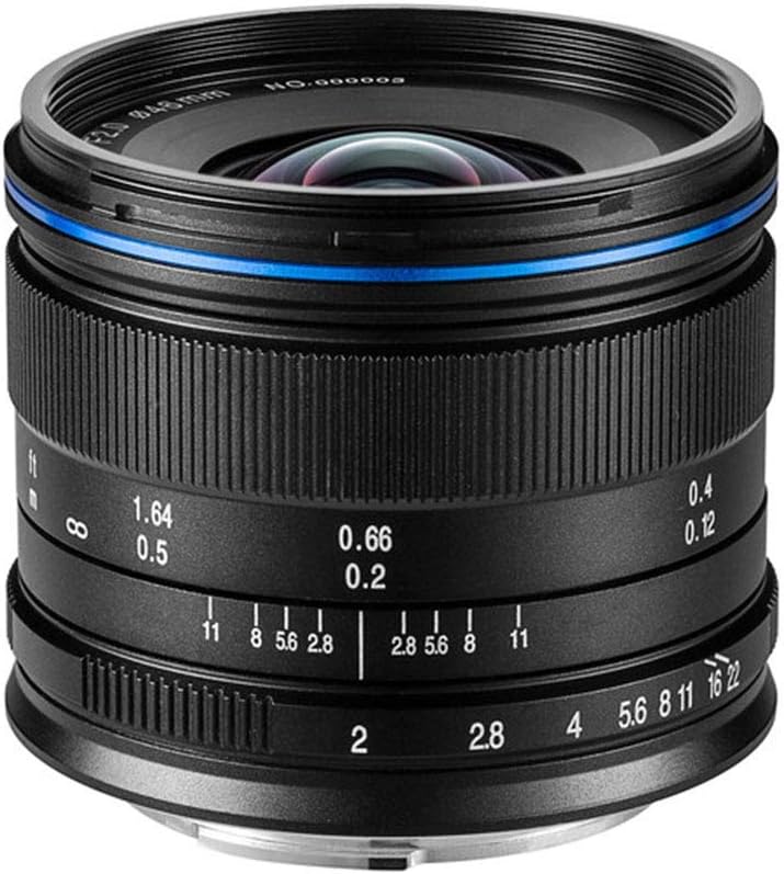 Laowa VE7520MFTSTBLK 7.5-mm Lens for Micro 4/3 Cameras (16.9 MP, HD 720 P), Black