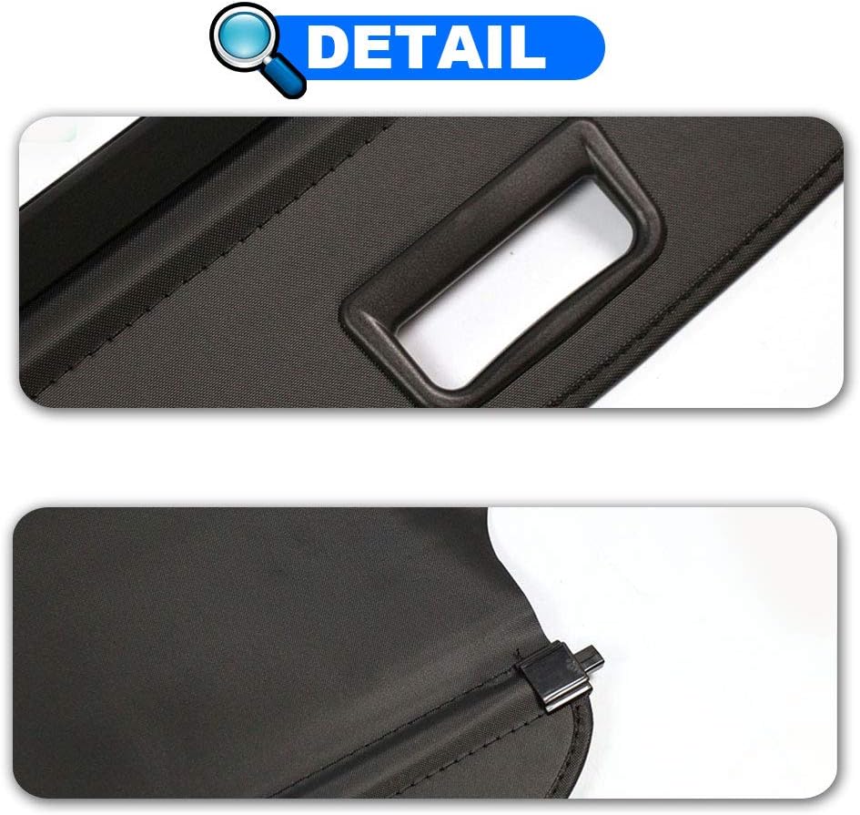 BOPARAUTO Cargo Cover for Hyundai Tucson Accessories 2016-2020 2021 Rear Trunk Shade Cover Pack of 2