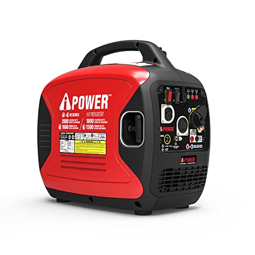 A-iPower 7600W Dual Fuel Quiet Portable Inverter Generator, Electric Start RV Ready, EPA & CARB Compliant CO Sensor