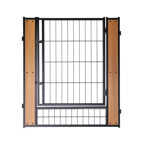 Heavy Duty Dog Playpen 32 Inch Height - Indoor Outdoor Pet Fence Enclosure for Medium and Small Dogs