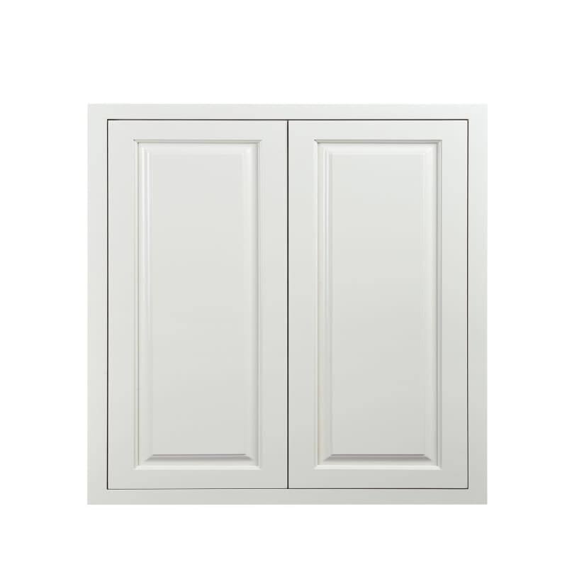 Maplevilles Cabinetry W303014 Inset 30 inch Wide x 30 inch Tall 2 Door Wall Cabinet, White