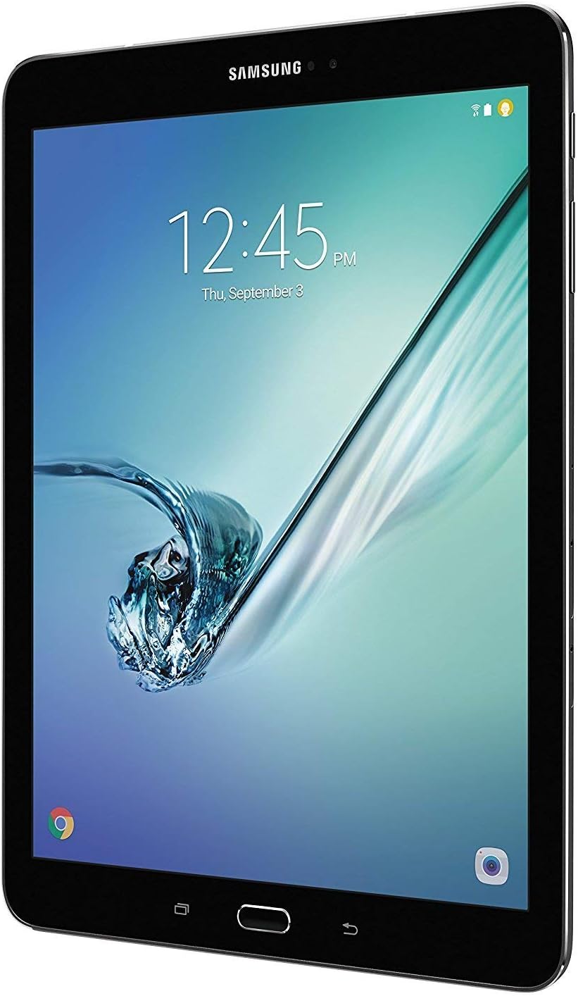 Samsung Galaxy Tab S2 T813 9.7in 32GB Wi-Fi Black With Pouch (Renewed)
