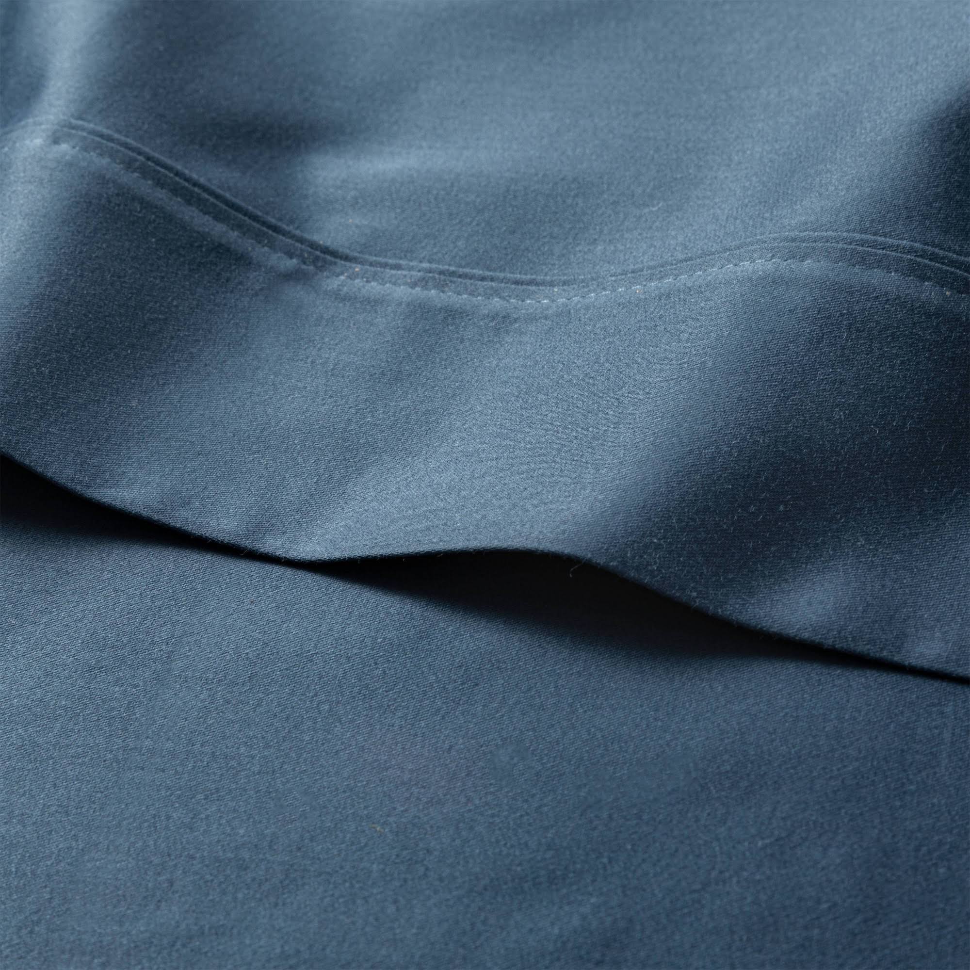 Threshold Performance Sheet Set California King Metallic Blue 400 Thread Count Thre