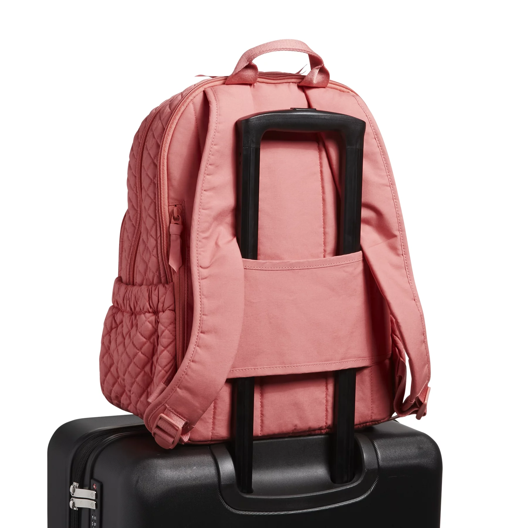 Vera Bradley Women's Cotton Campus Backpack Terra Cotta Rose