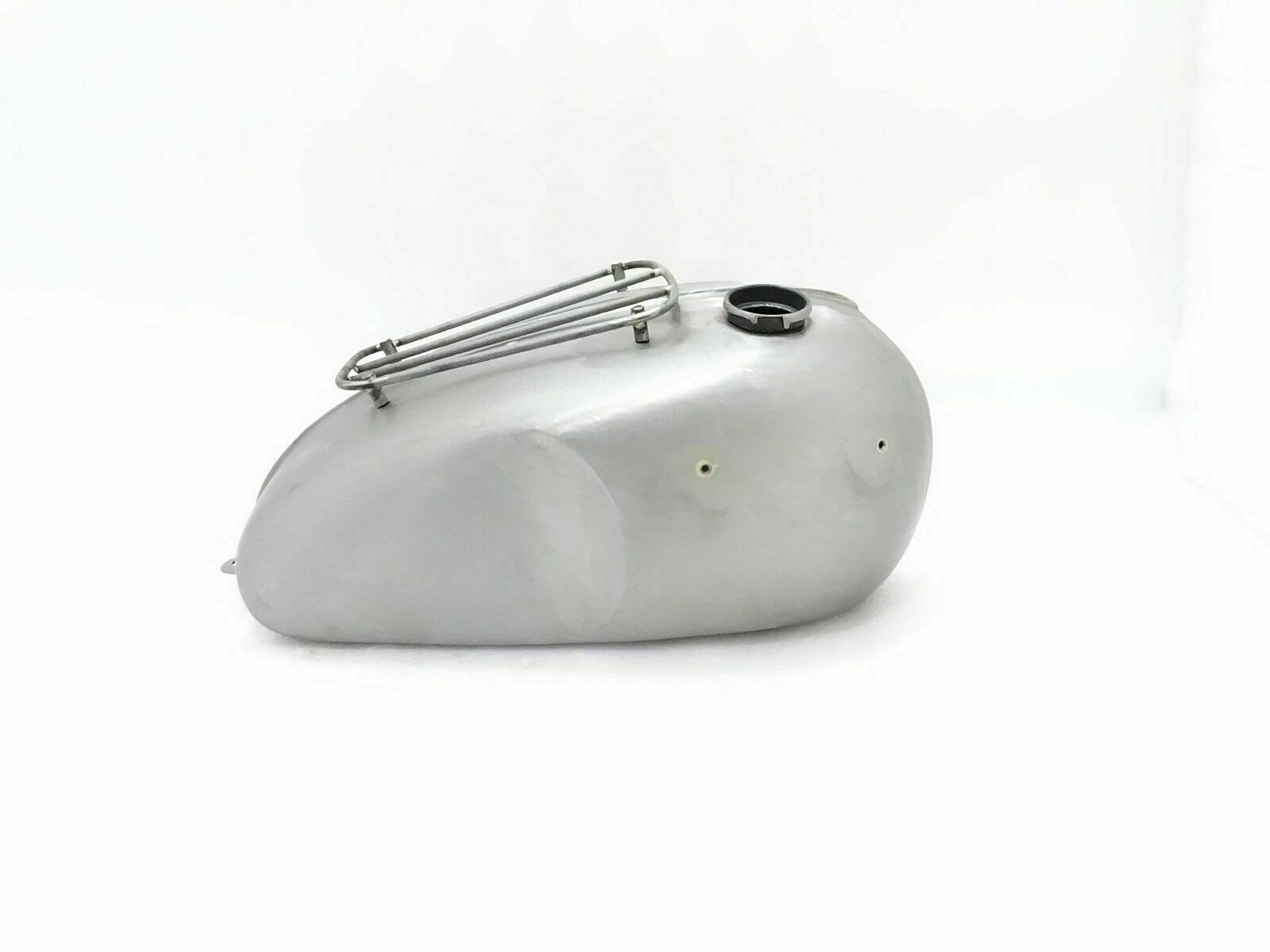 Fuel Petrol Gas Tank Raw Steel Triumph T120 Bonneville 3.5 Gallon New