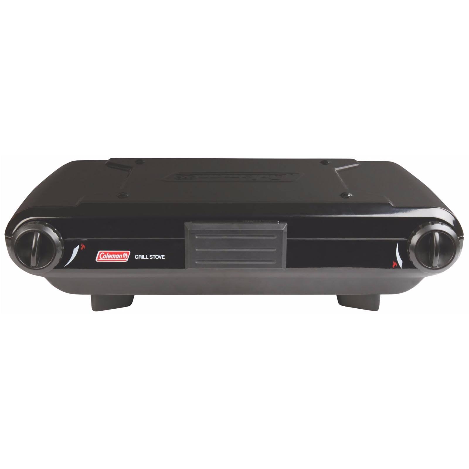 Coleman PerfectFlow Portable Camp Propane Grill/Stove, Black