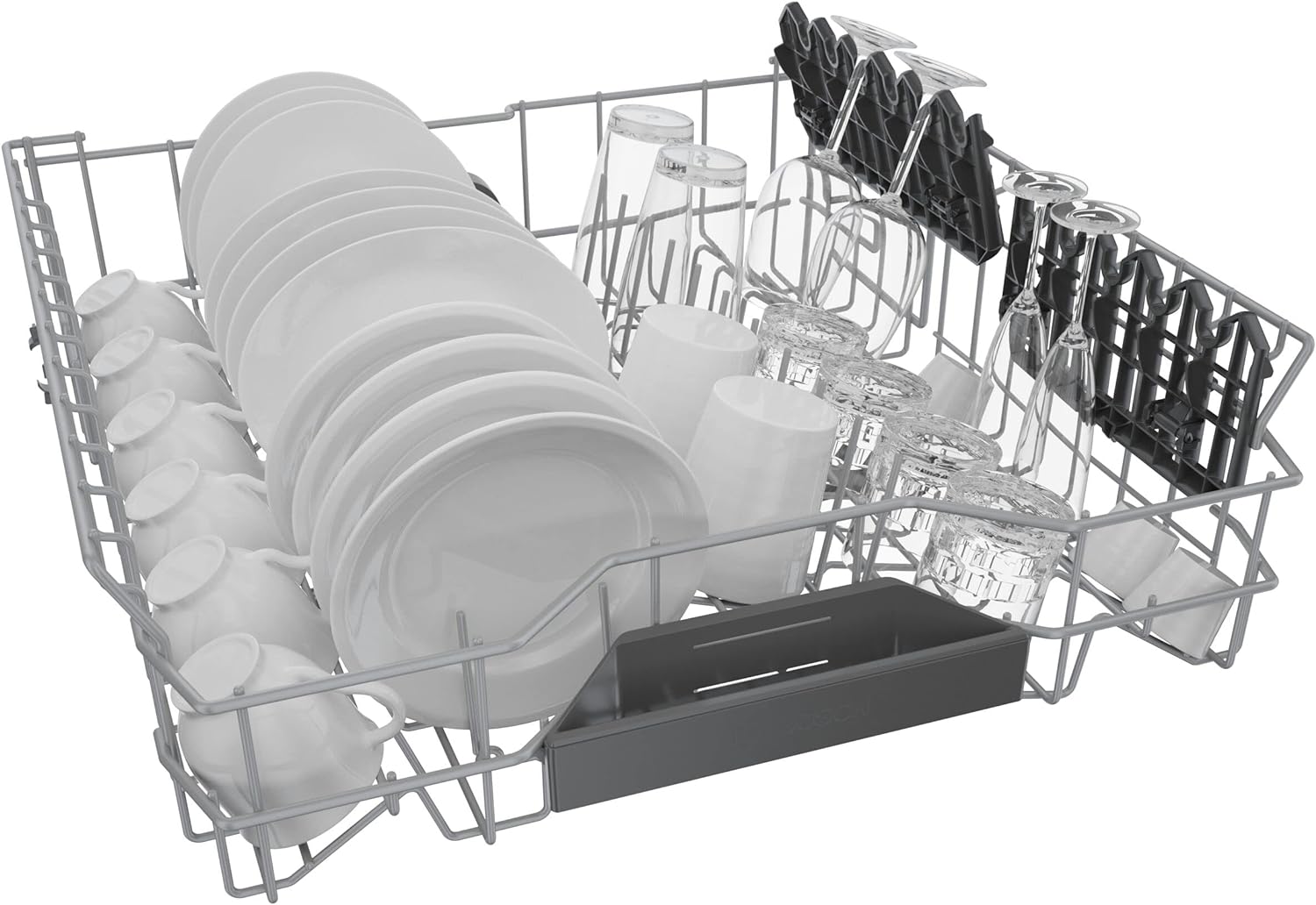 Bosch SHX78CM5N 800 Series 24 Inch Smart Built-In Bar Handle Dishwasher - Smart Home Appliances