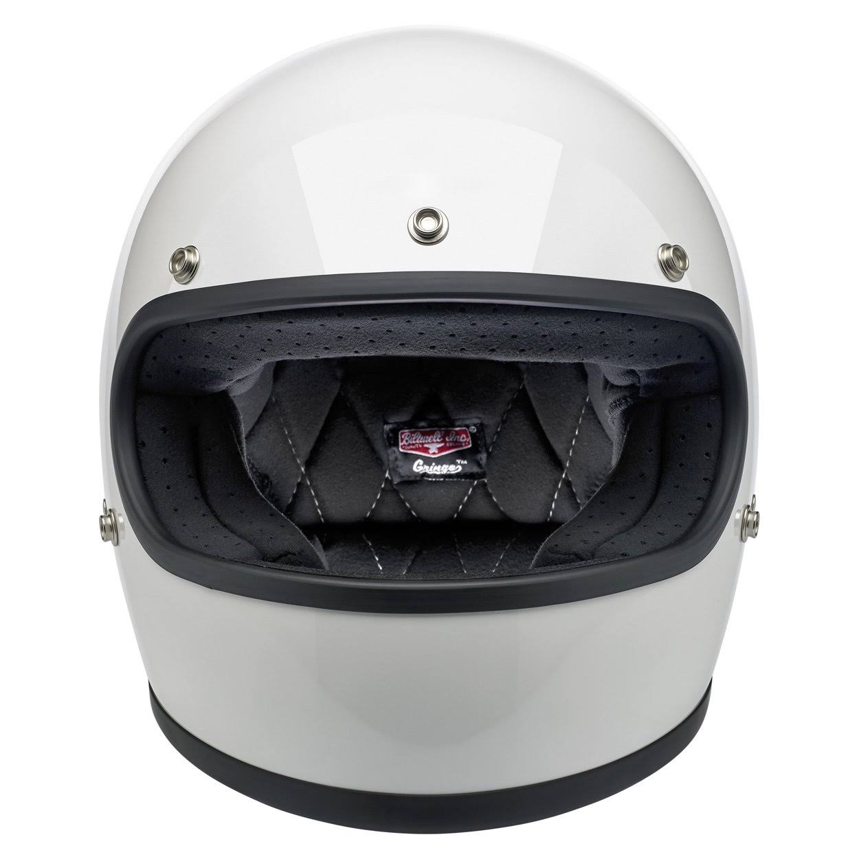 Biltwell Gringo ECE Gloss White Helmet