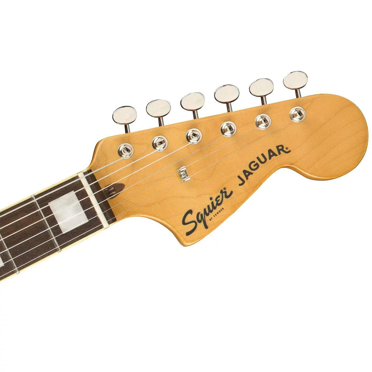 Squier Classic Vibe '70s Jaguar Electric Guitar (Black) - Curated Treasures Market