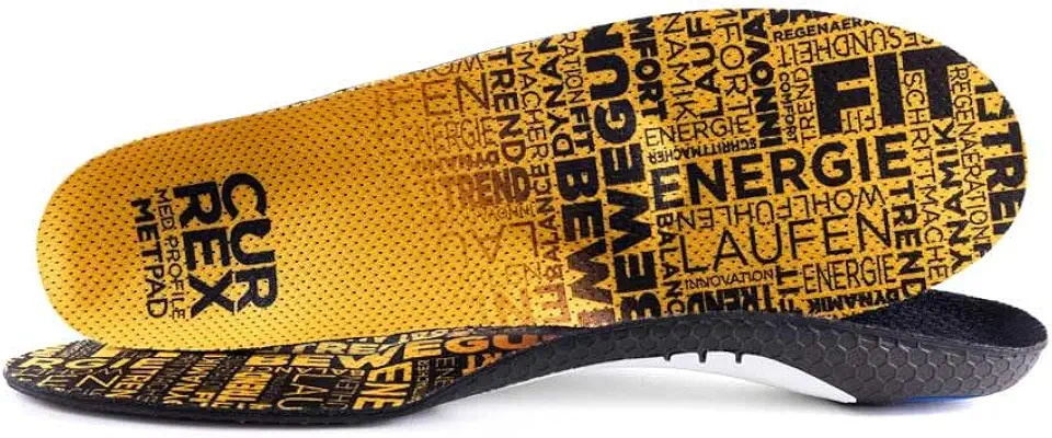 CURREX MetPad Insoles for Everyday Relief & Support – Arch Support Shoe Inserts w/Metatarsal Pads to Help Reduce Foot & Heel Pain While Walking & at