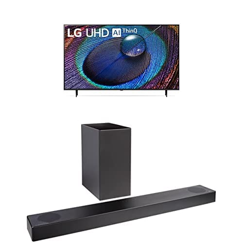LG 65-Inch Class UR9000 Series Alexa Built-in 4K Smart TV (3840 x 2160),Bluetooth, Wi-Fi, USB, Ethernet, HDMI 60Hz Refresh Rate, AI-Powered 4K