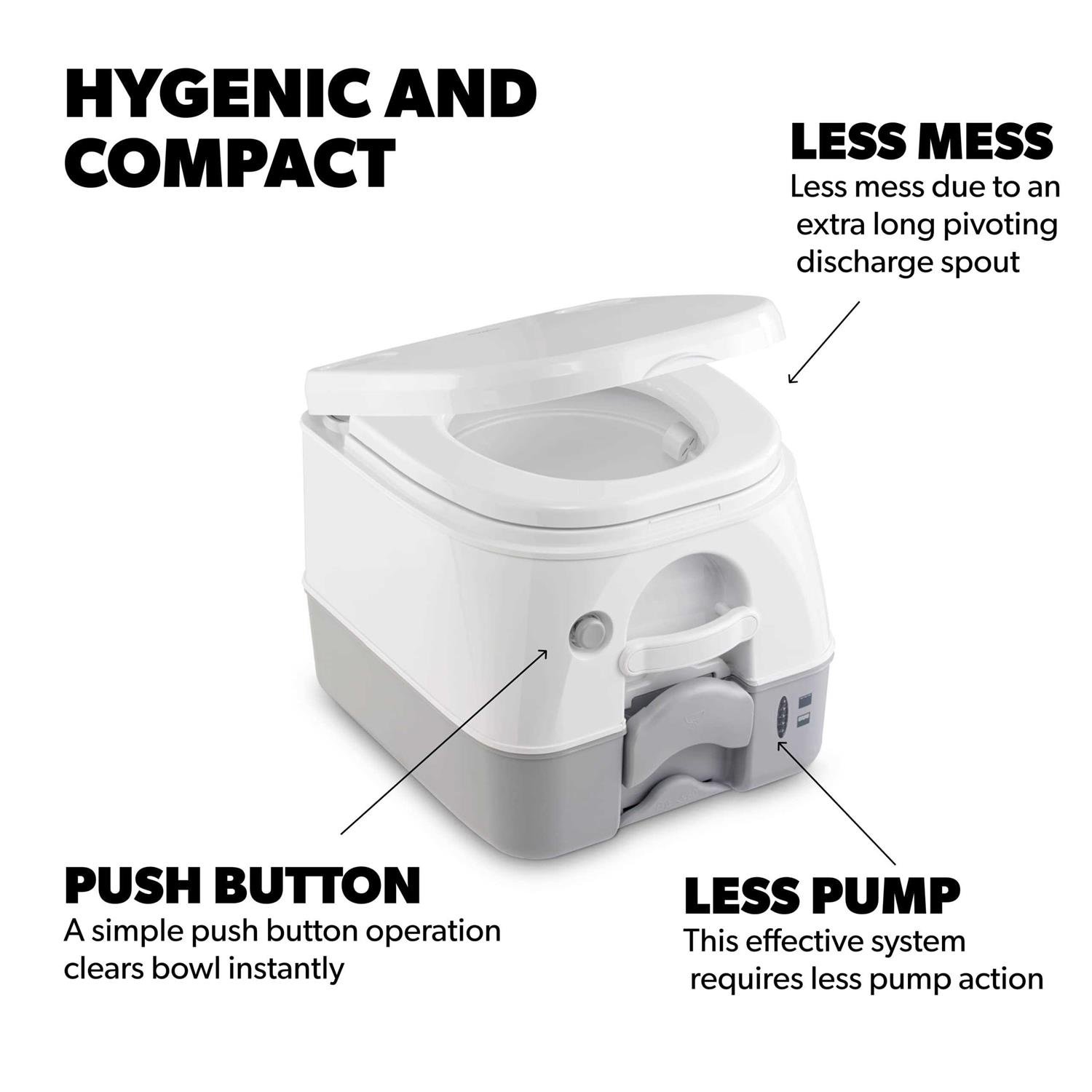 Dometic 972 Portable Toilet - Sports Supplies Online Store