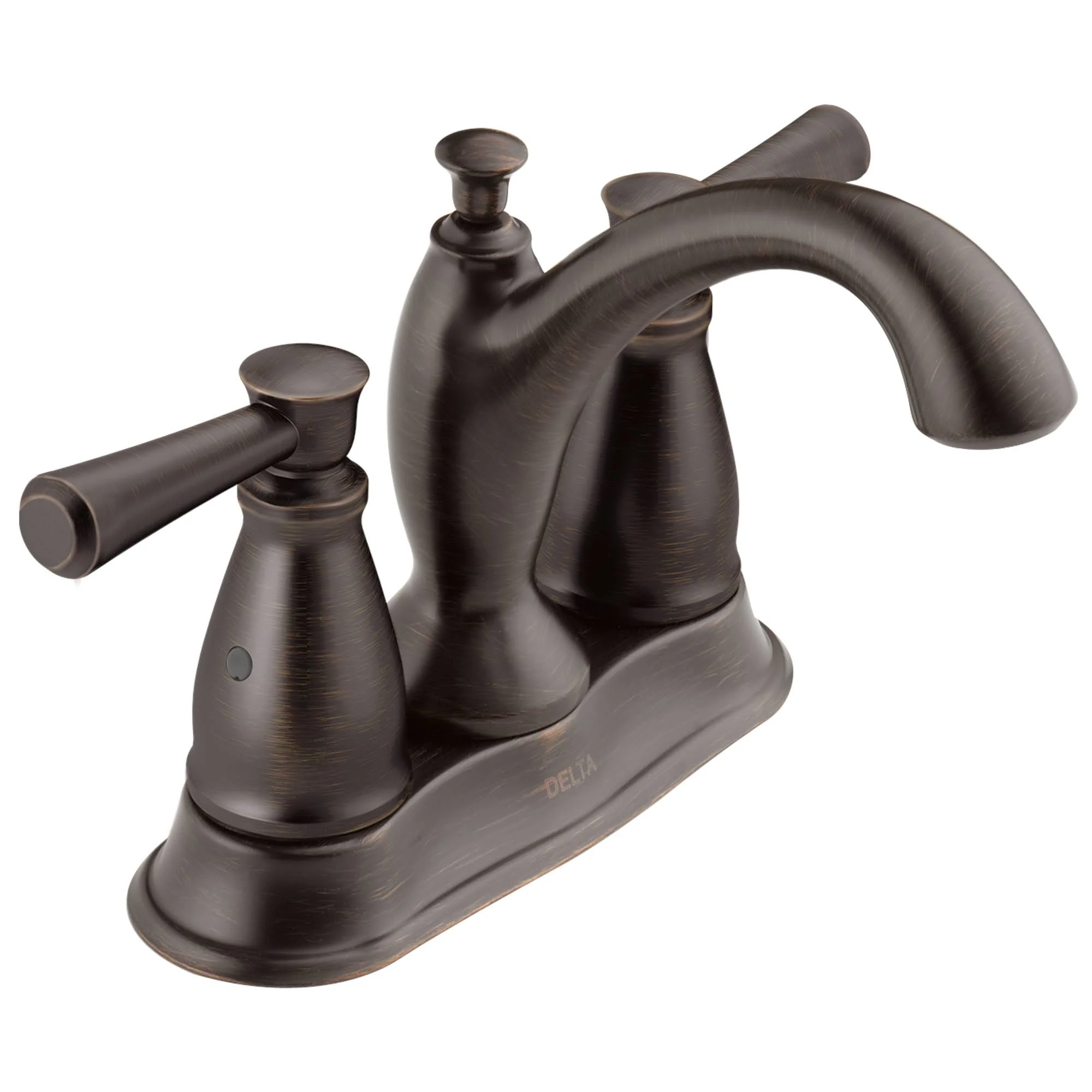 Delta 2593-RBTP-DST Linden: Two Handle Tract-Pack Centerset Bathroom Faucet - Venetian Bronze