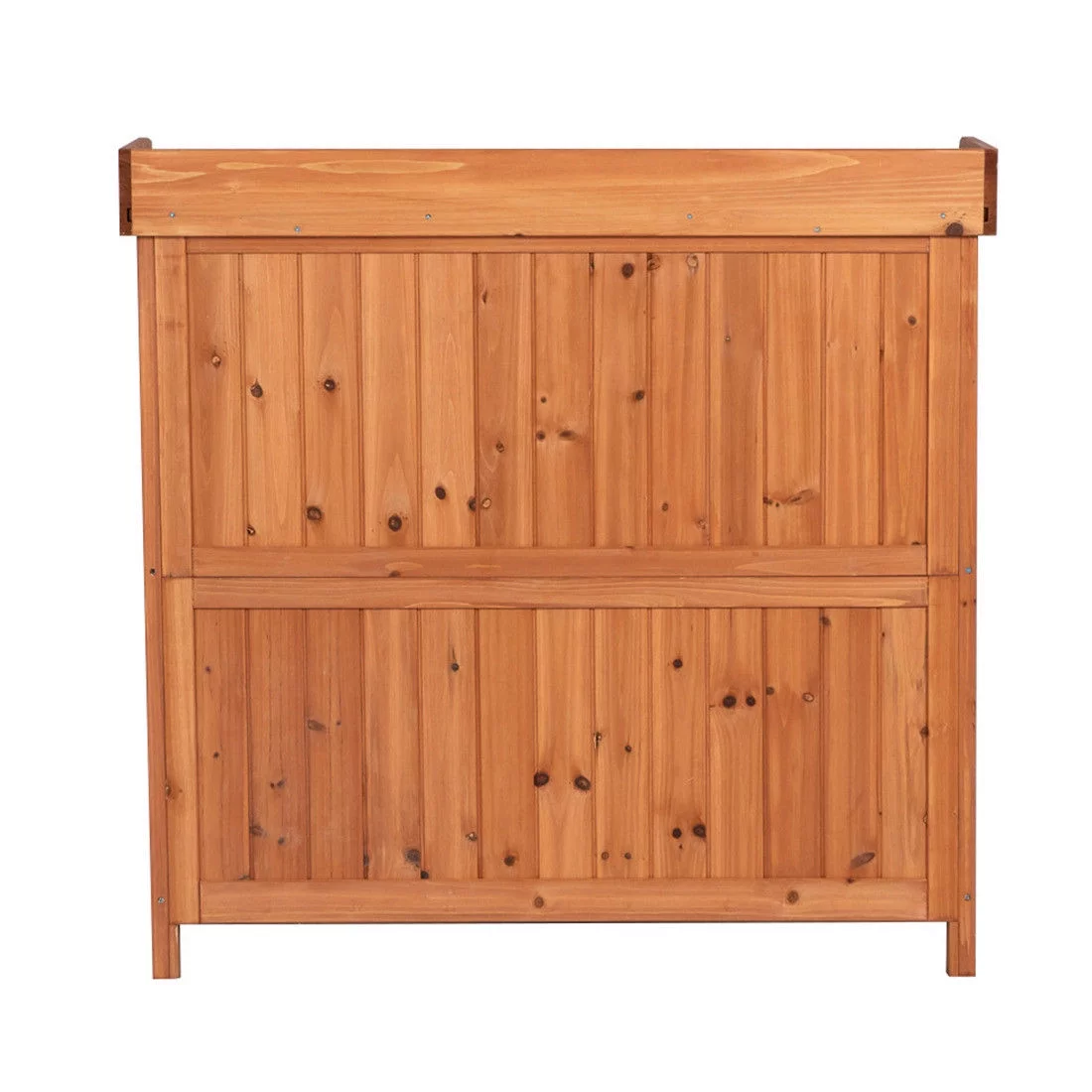 Outdoor Garden Potting Bench Wooden Storage Box Waterproof Furniture Tool Shed