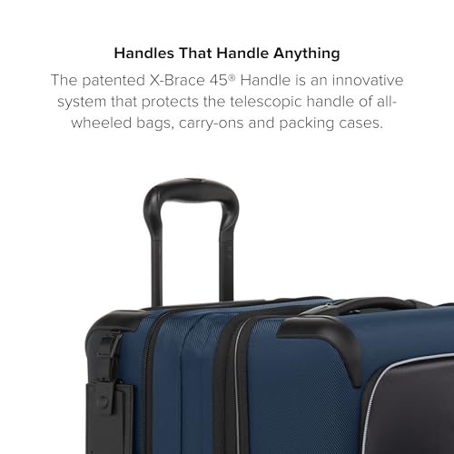 TUMI - Aerotour 4 Wheel Expandable Luggage - Men's and Women's Business and Leisure Travel Suitcase - 21.75" International Expandable Carry-On, Black