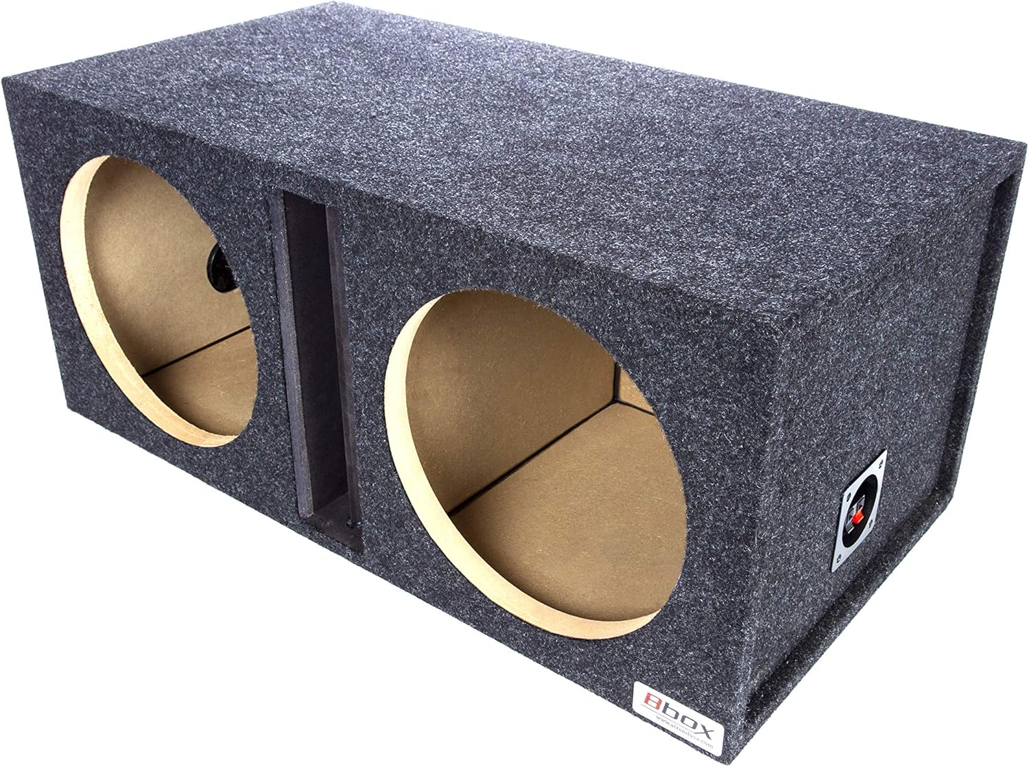 BBox E12DV Dual 12 Vented Carpeted Subwoofer Enclosure