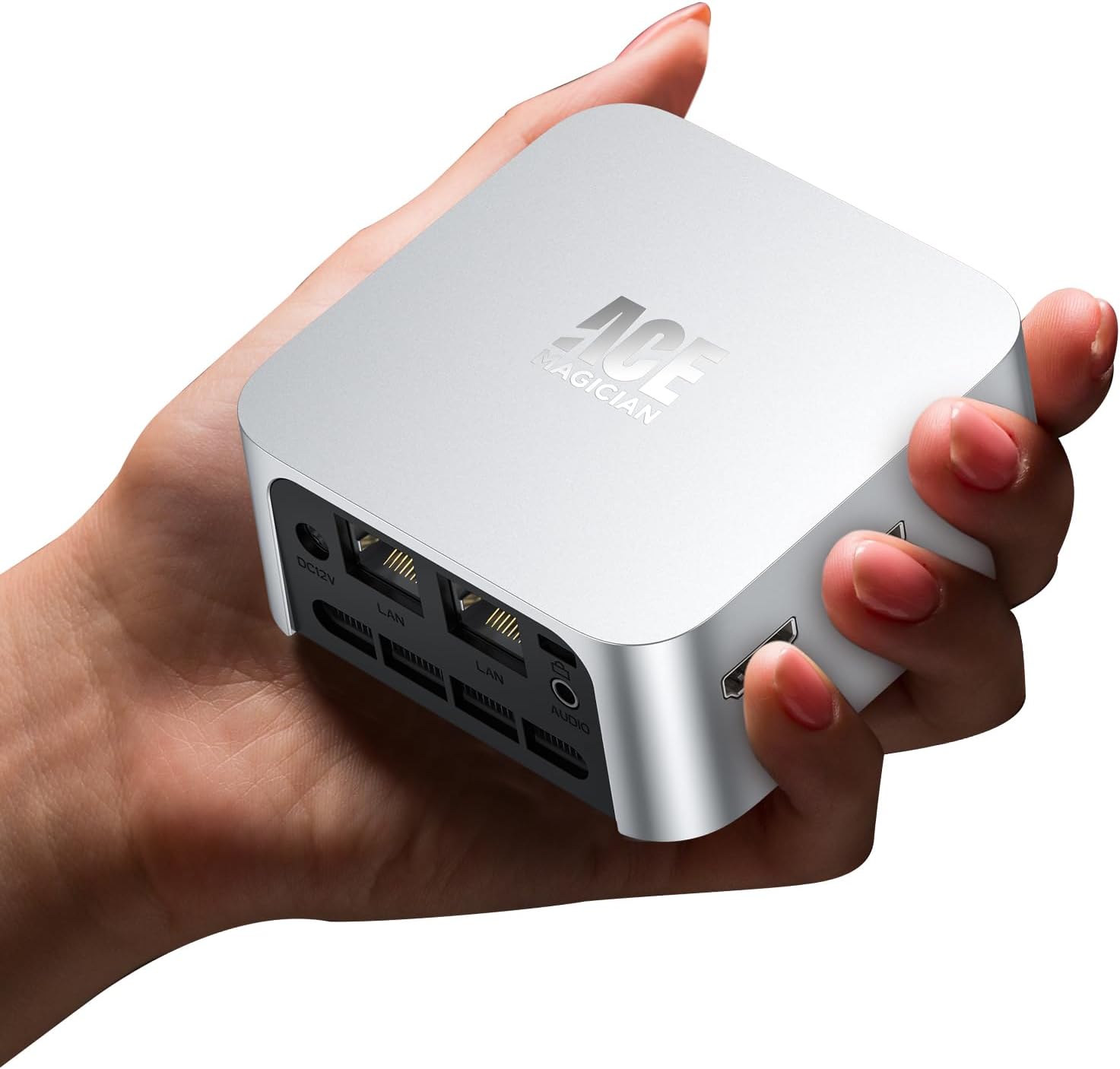 ACEMAGIC Mini PC, N95(up to 3.4GHz) 12th Gen Processor Mini Desktop Computer, 16GB RAM 512GB SSD, Dual 4K HDMI, Small PC, 2.4/5G WiFi, Bluetooth