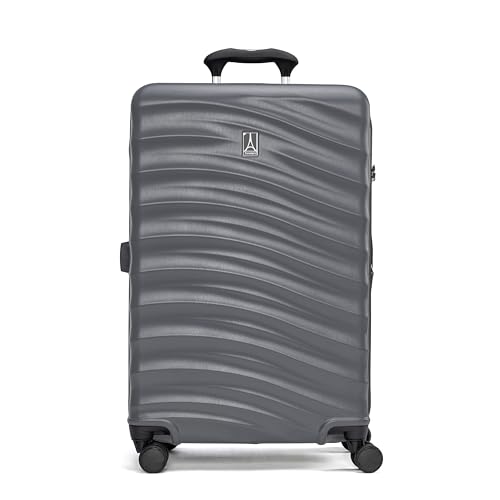 Travelpro Maxlite Air V2 Hardside Expandable Carry on Luggage, 8 Spinner Wheels, Lightweight Hard Shell Suitcase, TSA lock, Black, Carry On 21-Inch