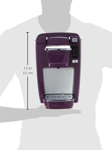 Keurig K15 Coffee Maker, Single Serve K-Cup Pod Coffee Brewer, 6 to 10 oz. Brew Sizes, Platinum