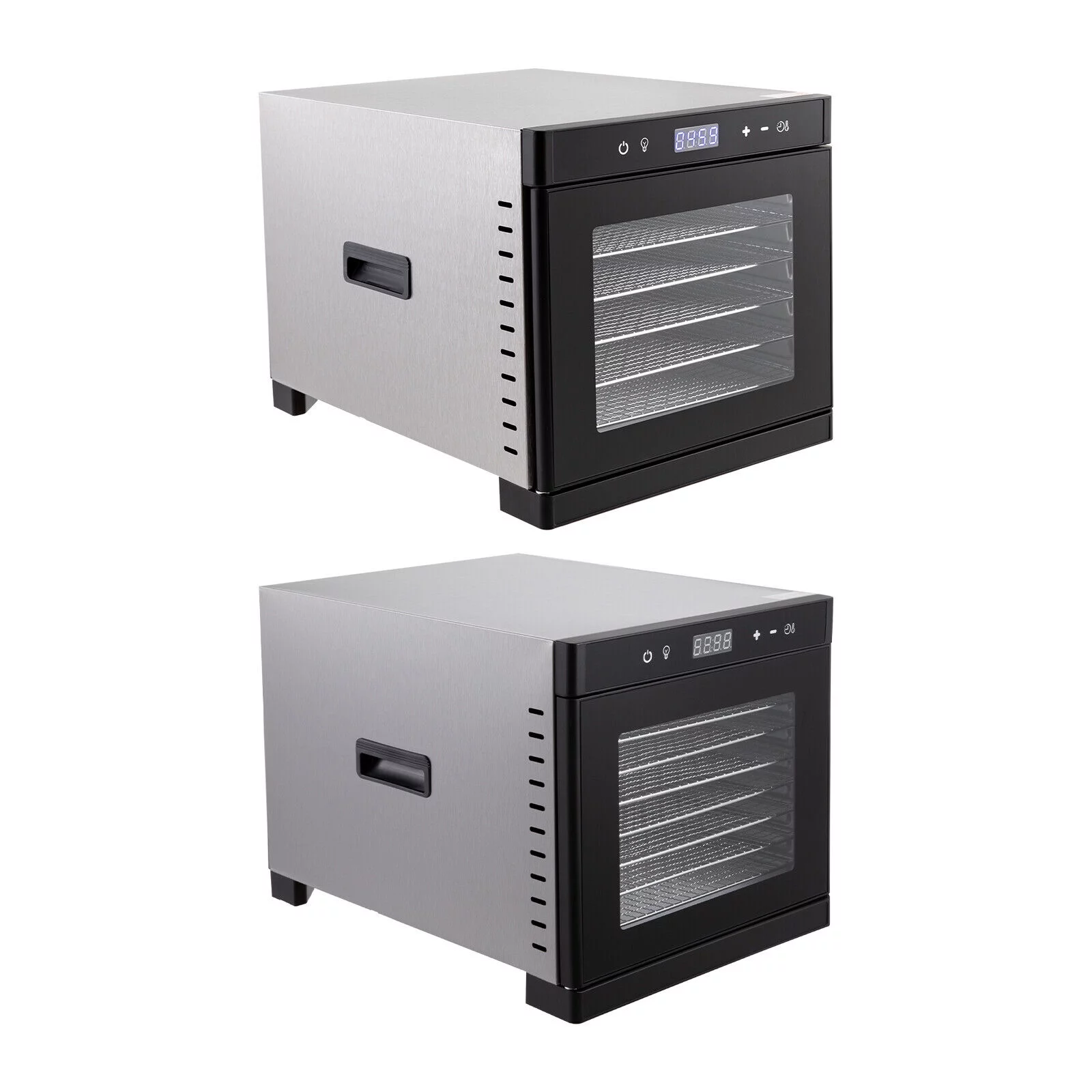 6/8 Trays Food Dry Dehydrator Stainless Steel Meat Fruit Vegetable Dryer Machine
