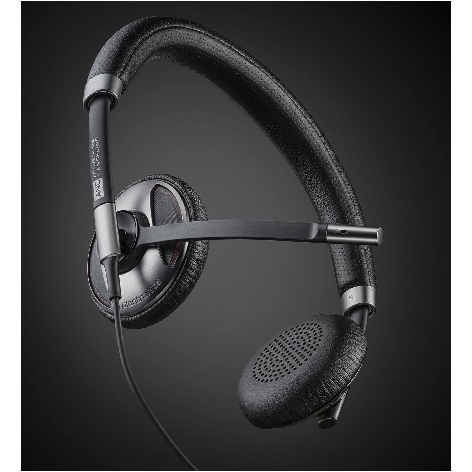 Poly - Plantronics Blackwire C725 On-Ear Headset - Noise-Canceling