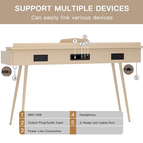 88-Key Weighted Digital Piano