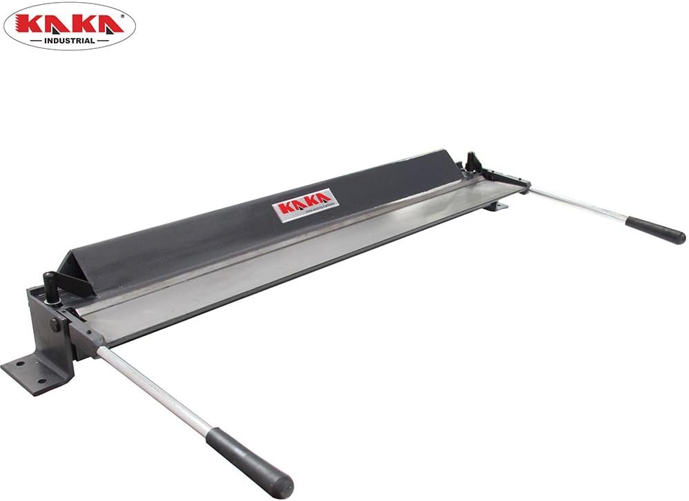 KAKA Industrial W1.2x1000 40-Inch Sheet Metal Bending Brake, 18 Gauge Mild Steel and 16 Gauge Aluminum
