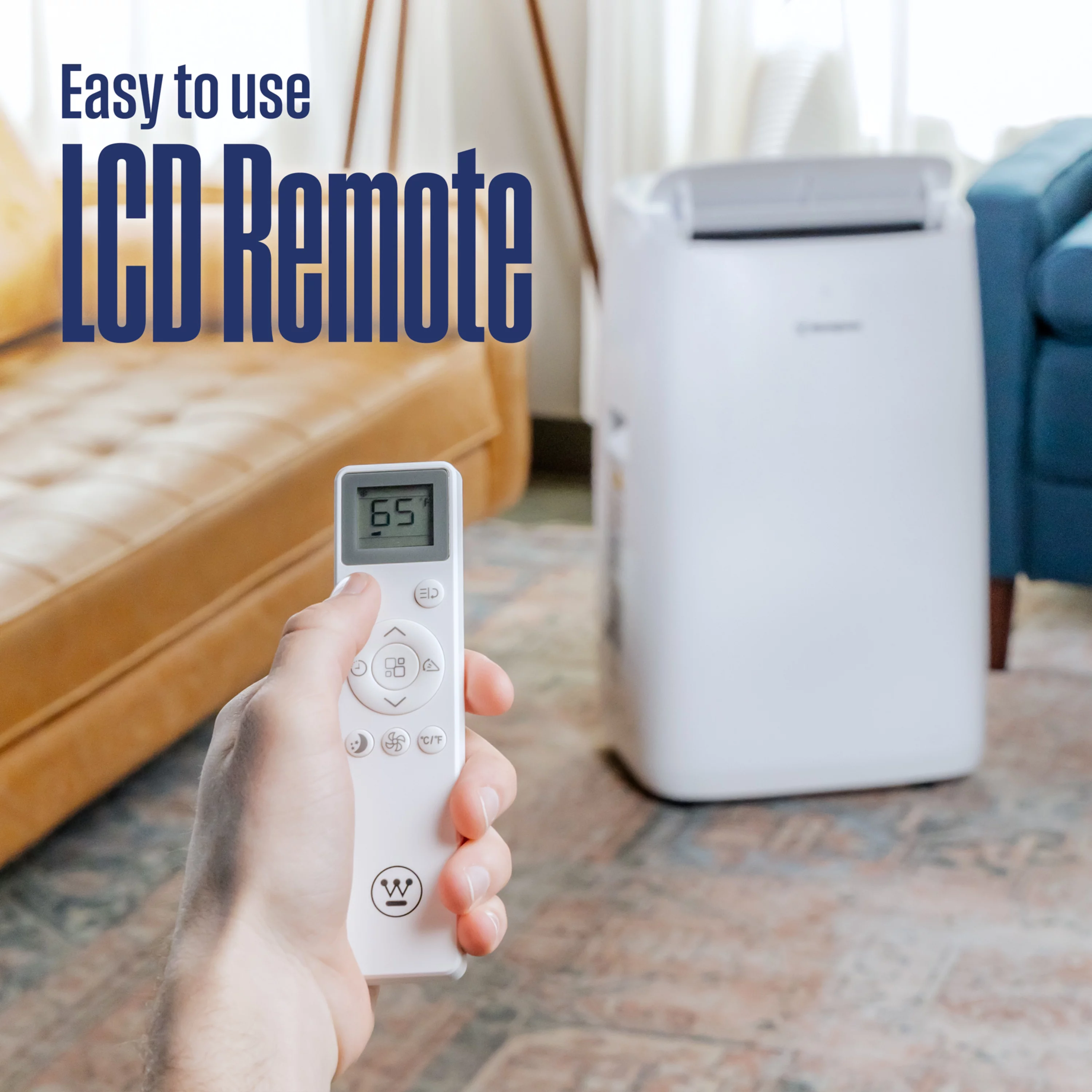Westinghouse 14,000 BTU Portable Air Conditioner with Heat & Dehumidifier, Remote and Smart App