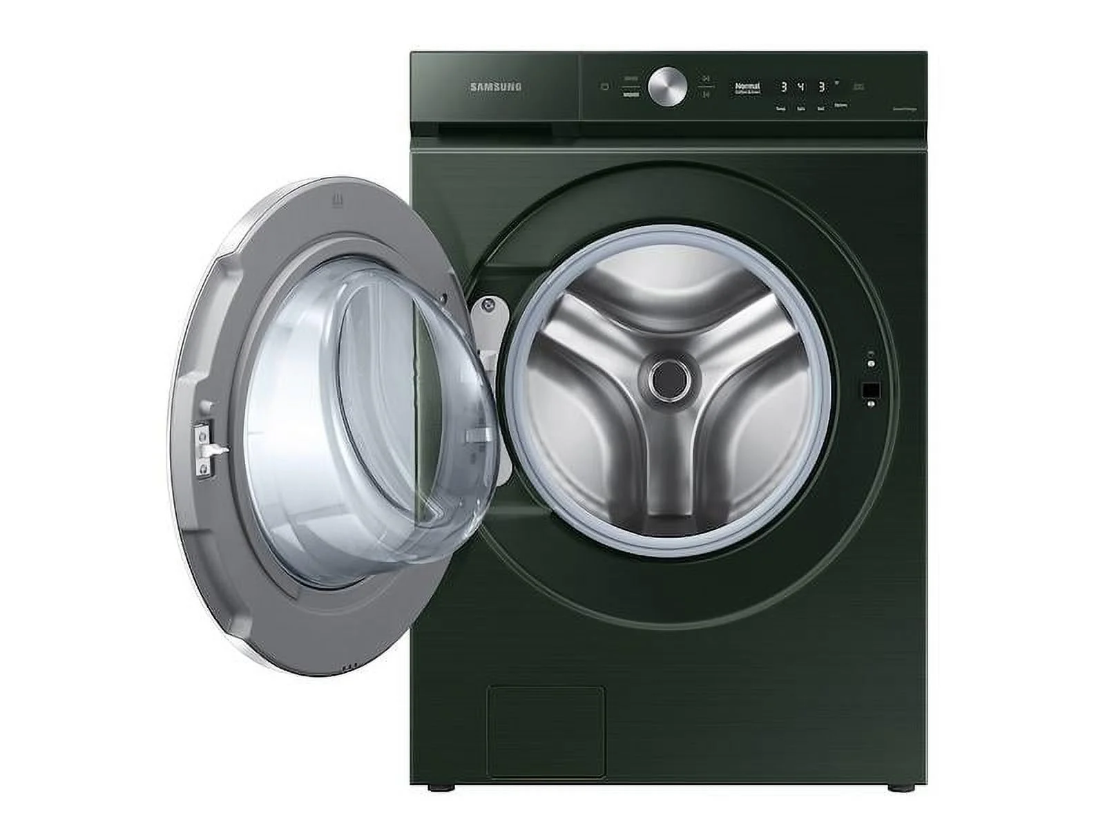 Samsung 27" Smart Front Load Washer w/ 5.3 cu ft Capacity, Wifi Enabeld, 25 Wash Cycles WF53BB8900AG