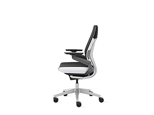 Steelcase Gesture Office Chair - Ergonomic Work Chair with Wheels for Carpet - Comfortable - Intuitive-to-Adjust for Desk - 360-Degree Arms