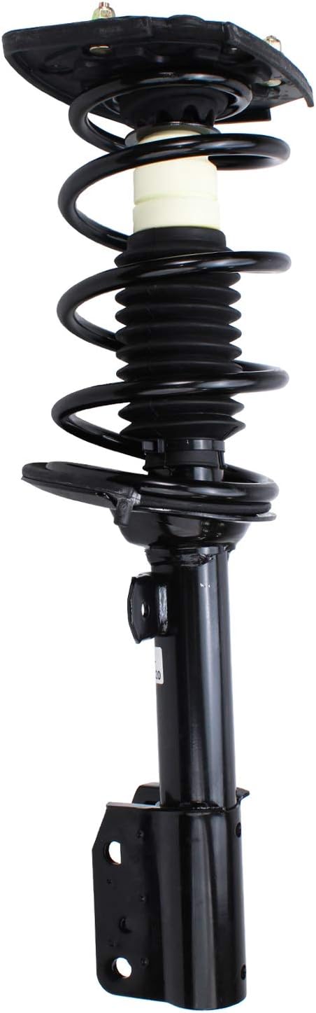 Detroit Axle - Front Struts + Wheel Hubs + Control Arms w/ Ball Joints + Tie Rods Kit Replacement for Century Lacrosse Impala Monte Carlo - 16pc Set