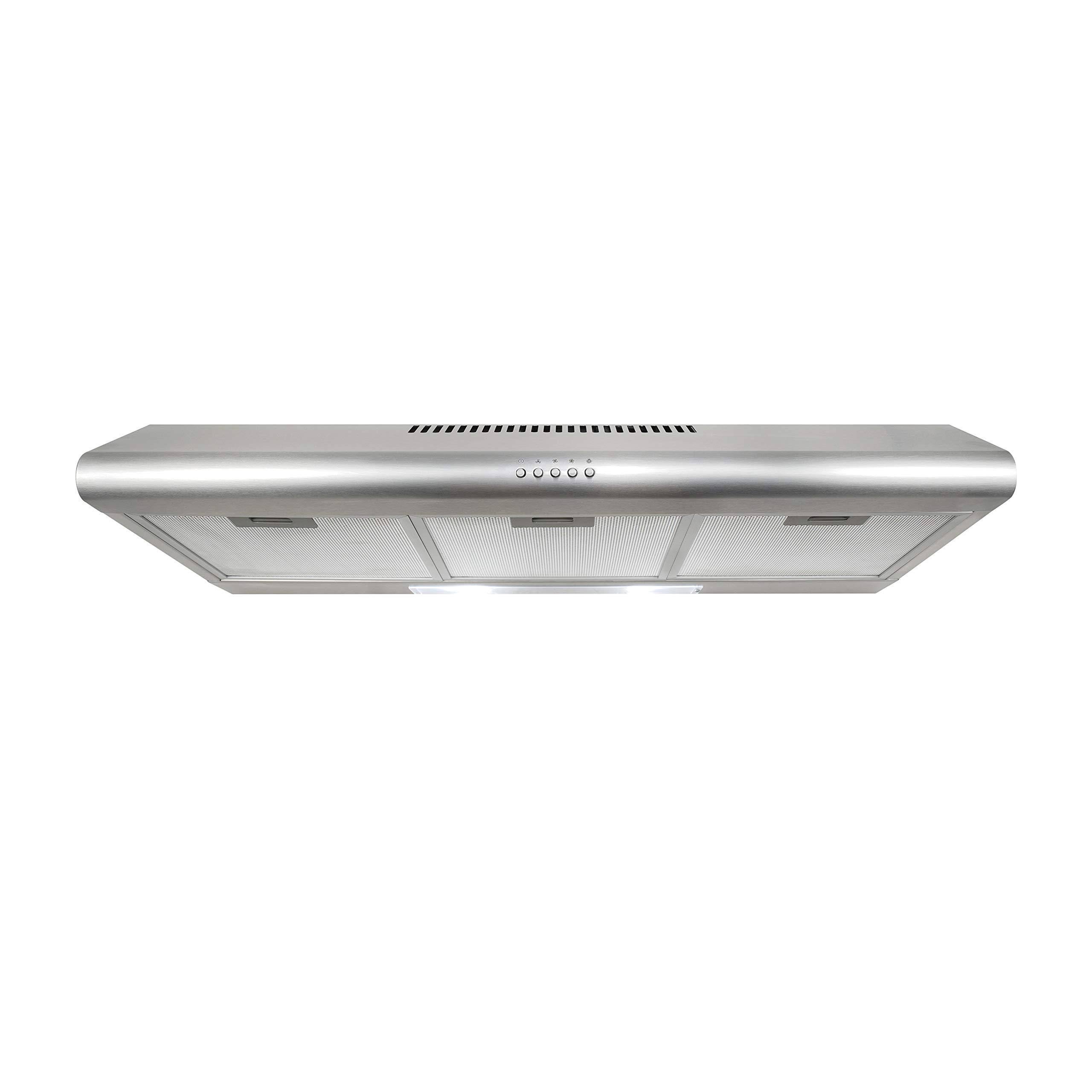 Cosmo Cos-5mu36 Under Cabinet Range Hood in Stainless Steel with 200 CFM (36 inch)