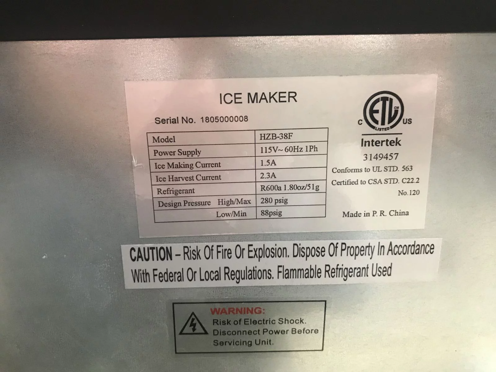 80lbs Ice in 24 Hrs, Countertop Nugget Ice Maker, Big Capacity