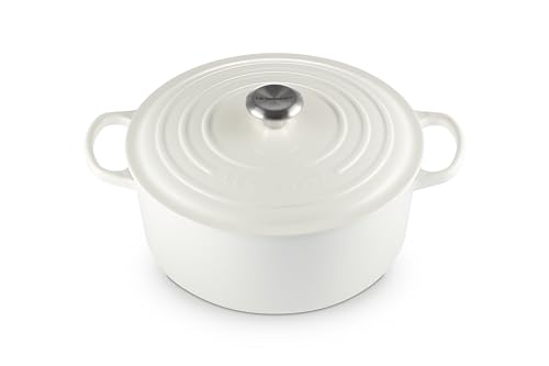 Le Creuset Enameled Cast Iron Signature Round Dutch Oven, 5.5 qt., Cerise