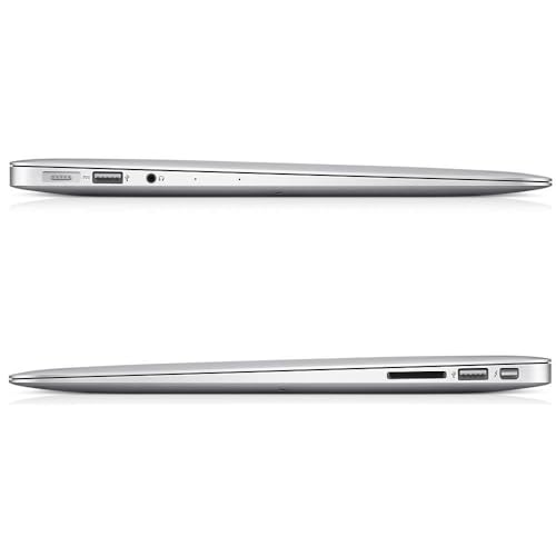 Apple Macbook Air 2017 with 1.8GHz Intel Core i5 (13-inch, 8GB RAM, 128GB SSD Storage) (QWERTY English) Silver (Renewed)