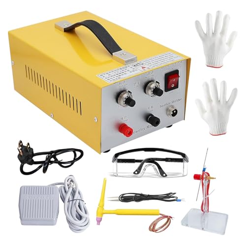 Jewelry Spot Welder,30A Electric Spot Welder,Professional Pulse Welding Machine for Gold,K Gold,Silver,Platinum and High-Grade Steel,Adjustable