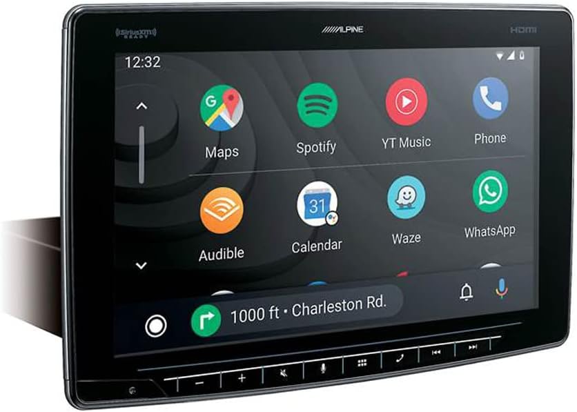 DIAS Alpine iLX-F411 1-DIN 11" Halo Digital Media Receiver & License Plate Camera