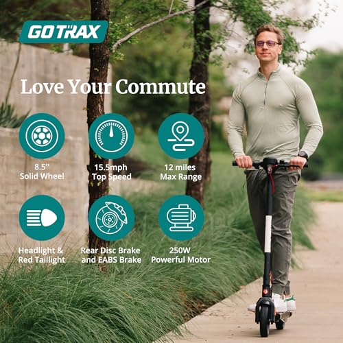 Gotrax APEX Series Electric Scooter for Adult, 12/18 Miles Max Range, 15.5/18 Mph Top Speed, 250W/350W Motor, All Aluminum Body