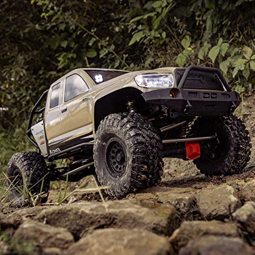 Axial RC Crawler 1/6 SCX6 Trail Honcho 4 Wheel Drive RTR (Transmitter and Receiver Included, Battery and Charger Not Included), Sand, AXI05001T2