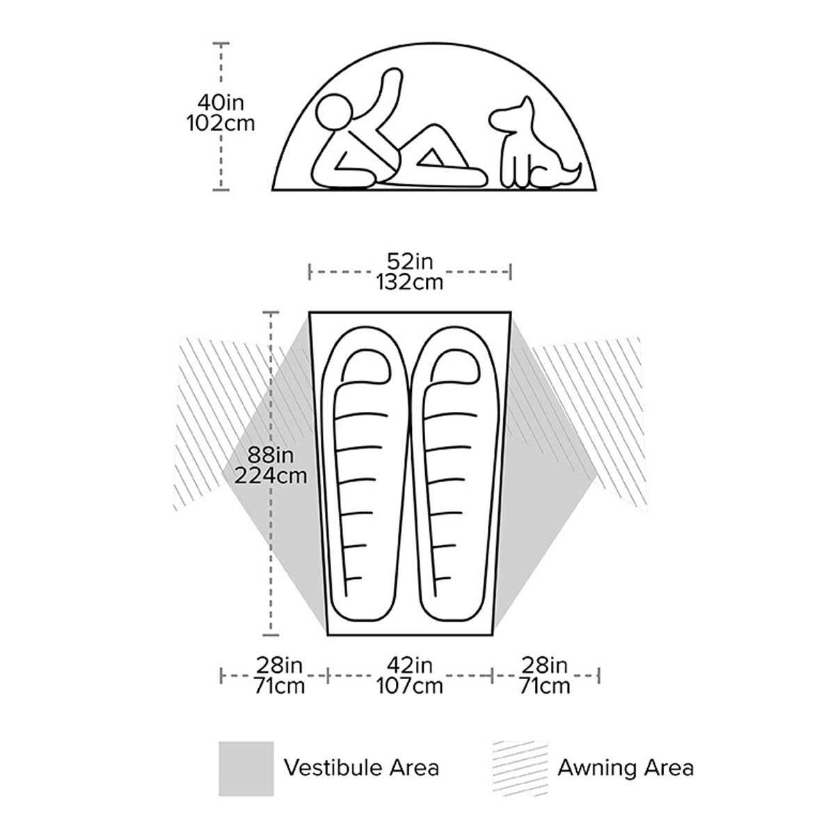 Big Agnes Copper Spur HV UL2 Tent - Sports Supplies Online Store