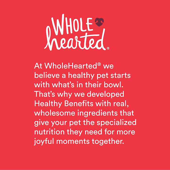WholeHearted Grain Free Beef &amp; Pea Recipe Adult Dry Large Breeds Dog Food Bag - Pet Supplies online store