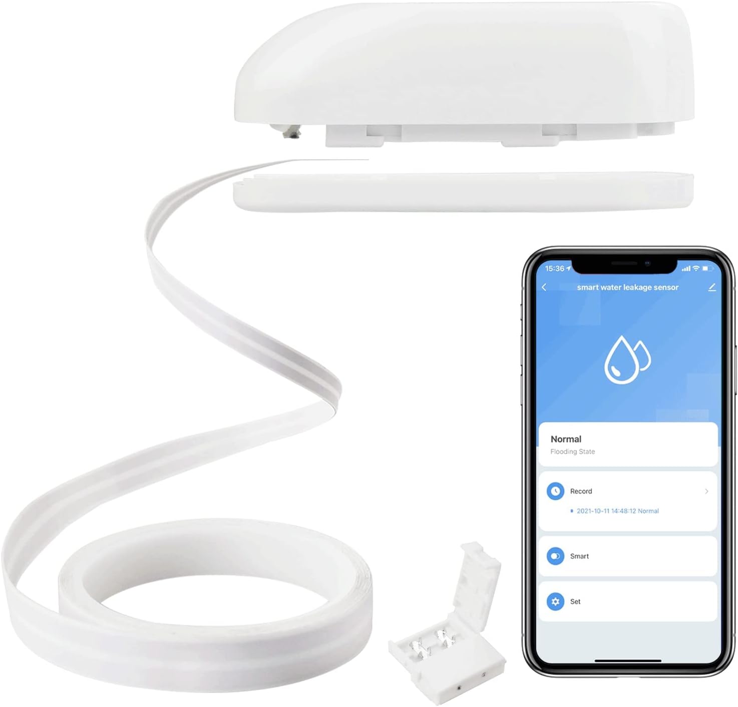 FRANKEVER Smart Water Leak Sensor Alarm